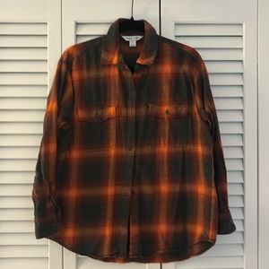 Old Navy Flannel Boyfriend Shirt (evermore Inspired)